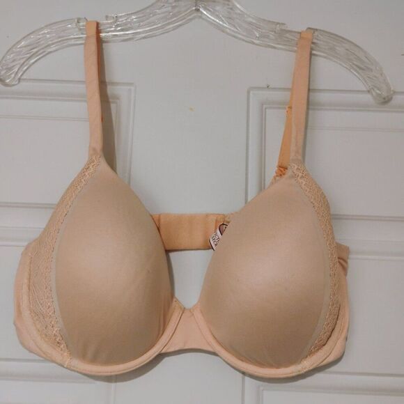 Victoria's Secret Bra Convertible Lightly Lined Full Cover Underwire Peach 34DD - Picture 4 of 16